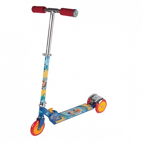 Самокат 3-х колёсный складной Disney Джейк и пираты (Shantou, ST-ALU-2RW-PIRsim)